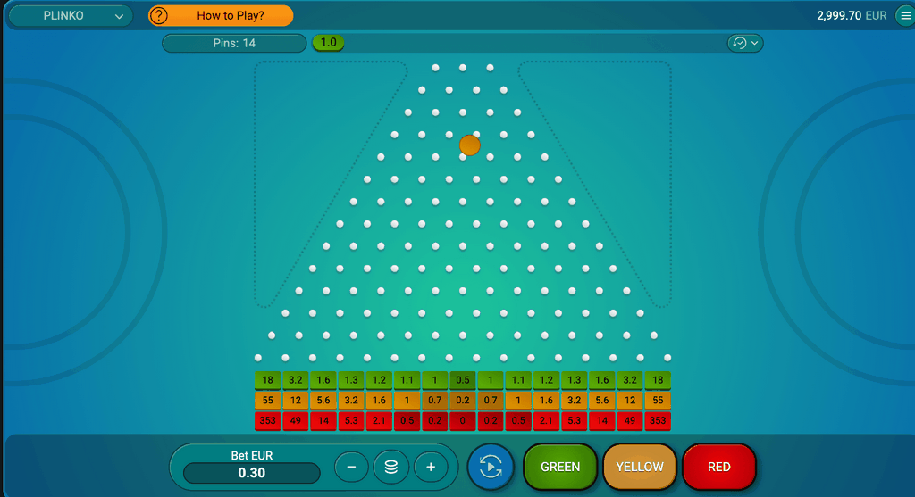 Plinko Deluxe: Características mejoradas y máxima diversión